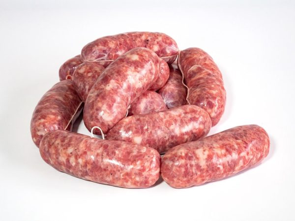 Salsiccia fresca di maiale dolce o piccante